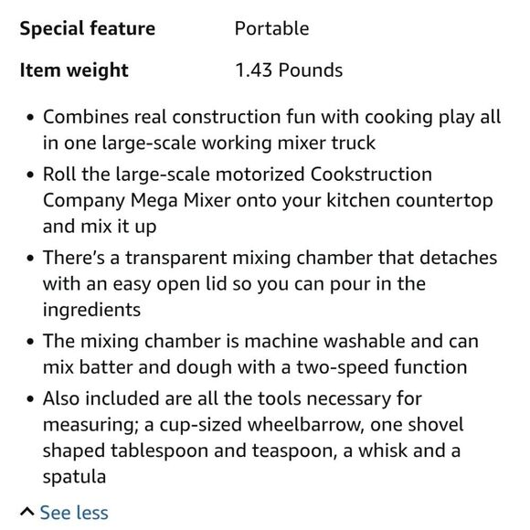 Yellow and Blue Concrete Mixer Truck with Durable Design - Picture 6 of 6